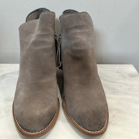 Sam Edelman Miriam Womens Suede Almond Toe Booties Size  8 - Picture 7 of 12